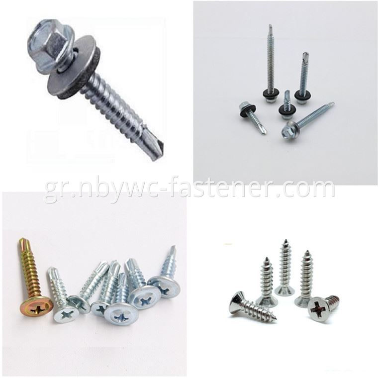 Hex Washer Self Drilling Roof Screw_